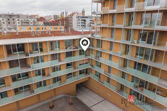 Pronájem, byty/1+kk, 42 m2, Zahradní 2854/2, Východní Předmě