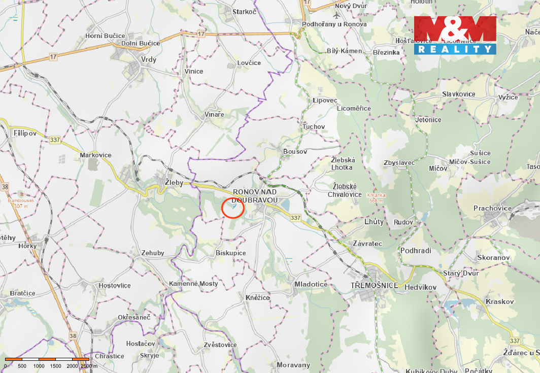 Nabízíme k prodeji lesní pozemek o celkové výměře 2 904 m² v