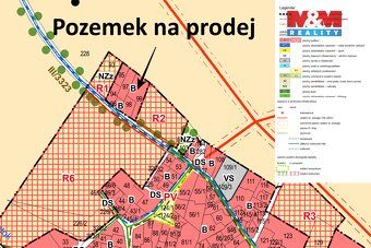 Nabízíme ke koupi pozemek určený k výstavbě rodinného domu o