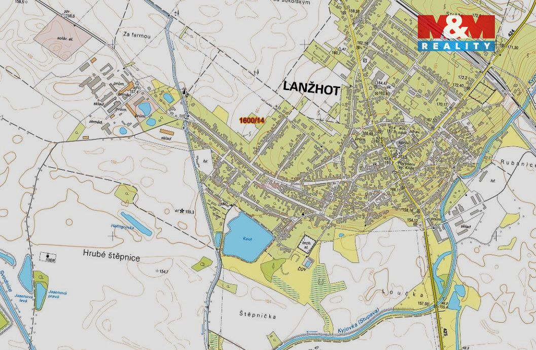 Prodej pozemku o výměře 163 m2 v katastru obce Lanžhot. Jedn
