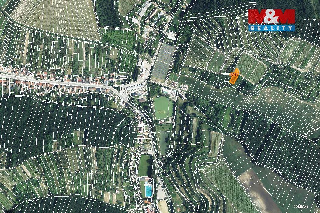 Prodej pozemku o výměře 1125 m2 v katastru obce Němčičky u H
