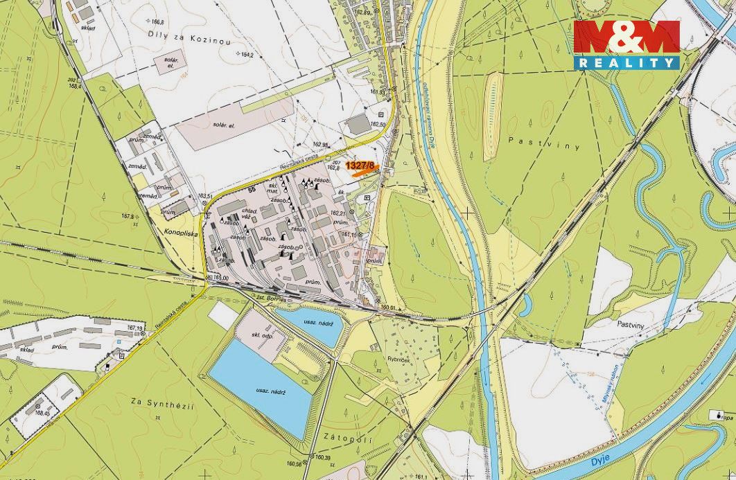 Prodej pozemku o výměře 643 m2 v katastru obce Poštorná. Jed