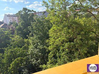 Pronájem částečně zařízeného bytu 2+kk, 55,5 m2/balkon, komo