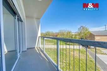 Nabízíme k pronájmu nový, světlý byt 2+kk (54 m²) s lodžií (