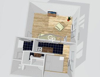 Nabízíme k prodeji byt o dispozici 1+1 s balkonem o výměře 2