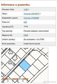 Nabízím k prodeji stavební pozemek o výměře 1116 m², který j