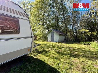 Prodej stavebního pozemku 466 m² v zahrádkářské kolonii ve V
