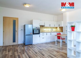 Nabízíme k pronájmu světlý byt 1+kk o užitné ploše 42 m², si