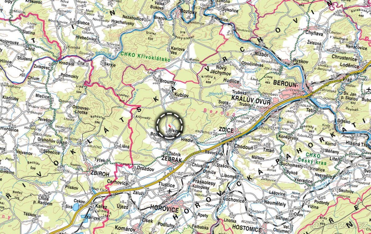 V katastrálním území Březová u Hořovic, okres Beroun, nabízí