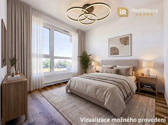 Pronájem zcela nového bytu 2+kk s balkonem (navíc s možností