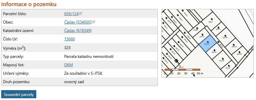 Prodám udržovanou rekreační zahradu v Čáslavi o výměře 323 m