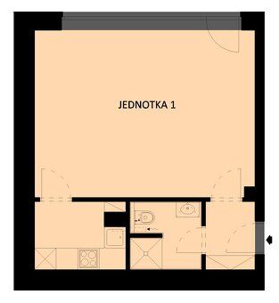 Pronajmu moderní nebytový prostor o velikosti cca 41 m² v no