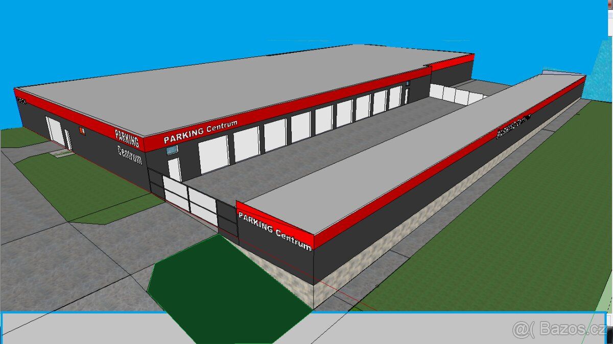 Prodám garáž, 20m2 , přístup ze společného dvora uzavřeného 