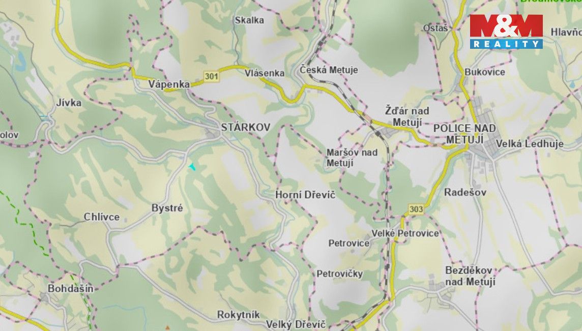 Nabízíme k prodeji pozemek o výměře 3308 m² v katastru obce 
