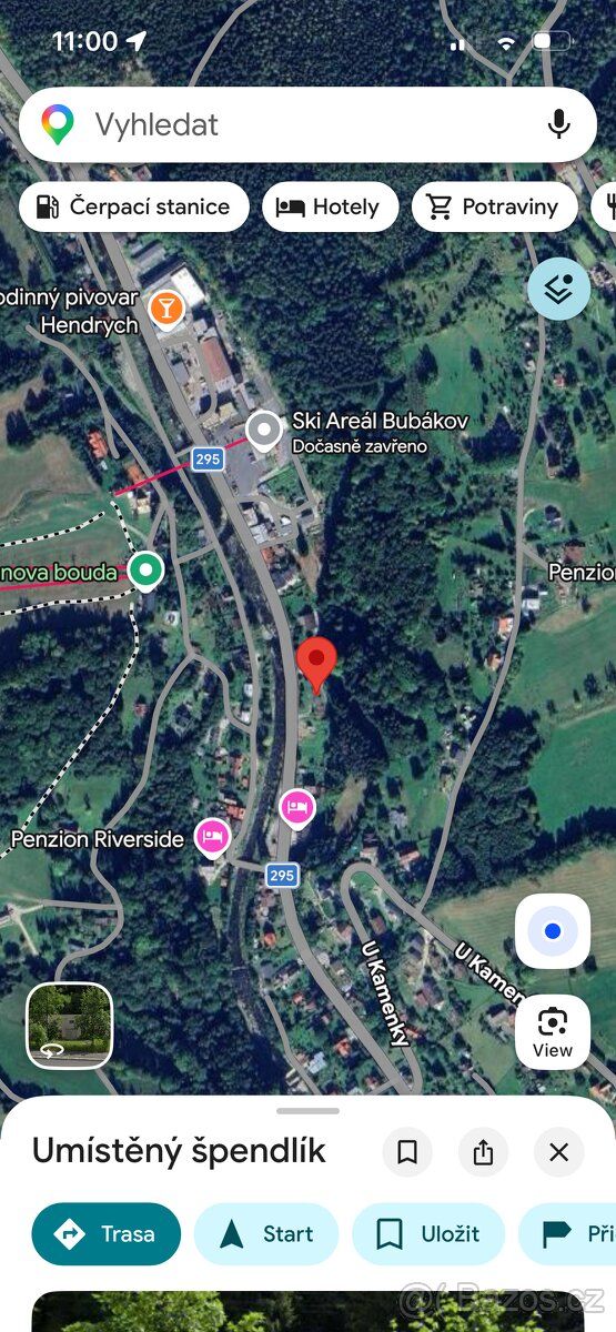 Pronájem garáže – Vrchlabí, Horní Vrchlabí (Bubákov) Pronajm
