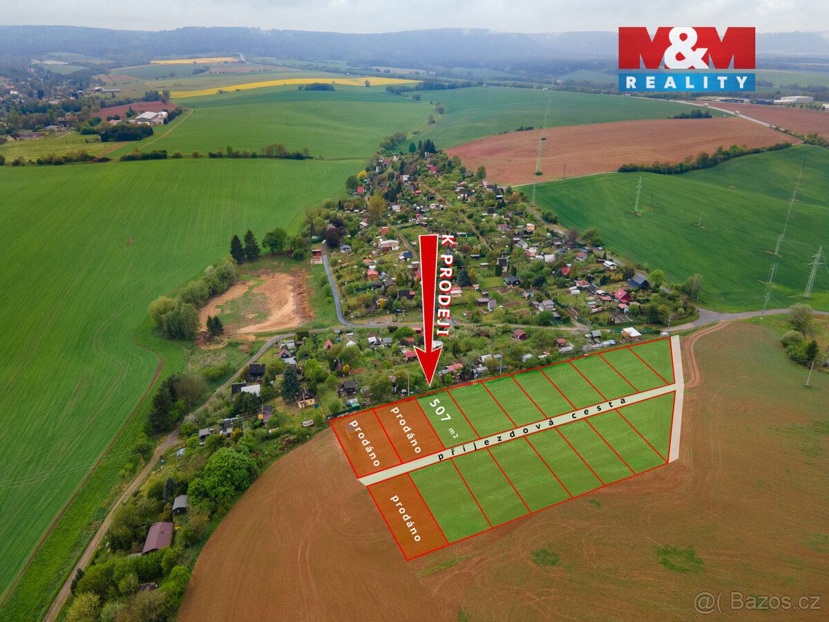 Nabízíme k prodeji pozemek o výměře 507 m² vedený jako orná 