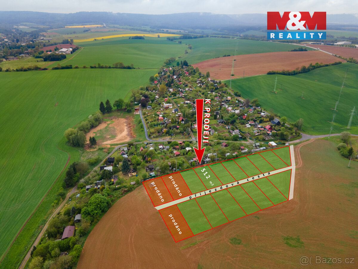 Nabízíme k prodeji pozemek o výměře 512 m² vedený jako orná 