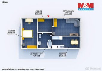 Nabízíme k prodeji rodinný dům o dispozici 2+1 (užitná ploch