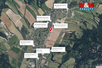 Prodej stavebního pozemku o výměře 889 m² v k.ú. Vikýřovice 