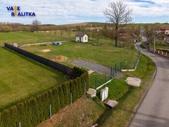 Stavební pozemek 1 297 m² – Polom u Hranic Prodej slunného p