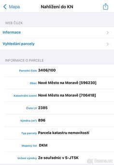 Nabízím stavební pozemek v atraktivní lokalitě Nad Městem v 