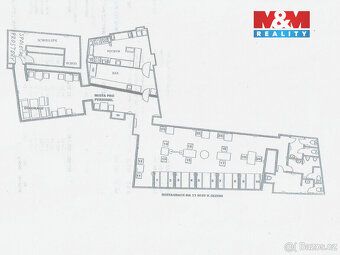 Pronájem restaurace o celkové rozloze 160m2. Prostory jsou u