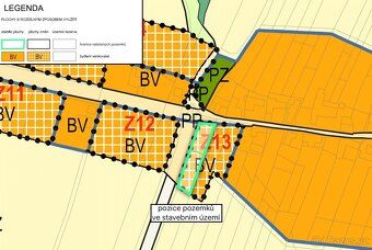 Nabízím k prodeji vlastnictví 1/2 na stavebních pozemcích v 