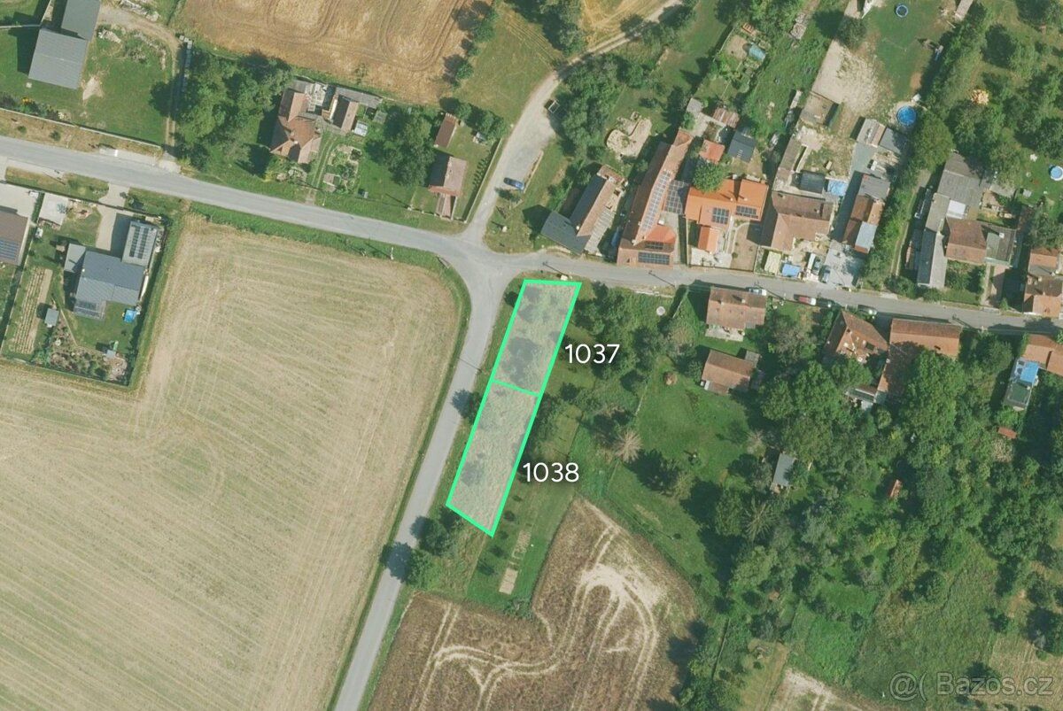 Nabízím k prodeji vlastnictví 1/2 na stavebních pozemcích v 