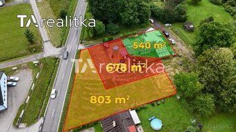 Prodej rovinatého pozemku k výstavbě rodinného domu o celkov
