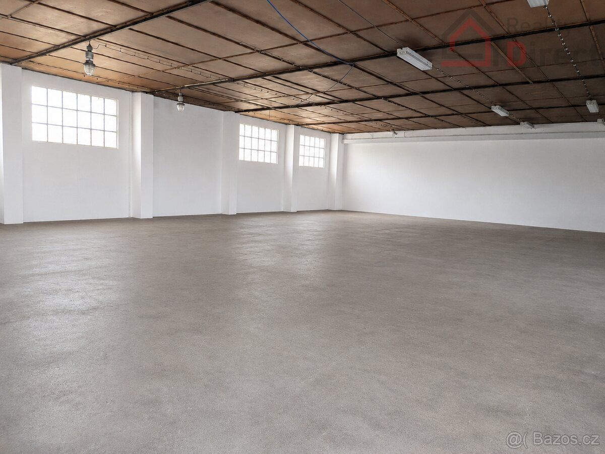 Nabízíme k pronájmu prostornou halu o výměře cca 360 m², kte