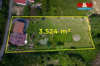 Nabízíme prodej pozemku k bydlení o výměře cca 1.612 m² v k.