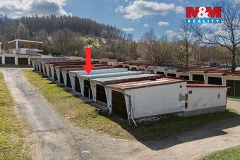 Nabízíme k prodeji řadovou zděnou garáž o užitné ploše 18 m²