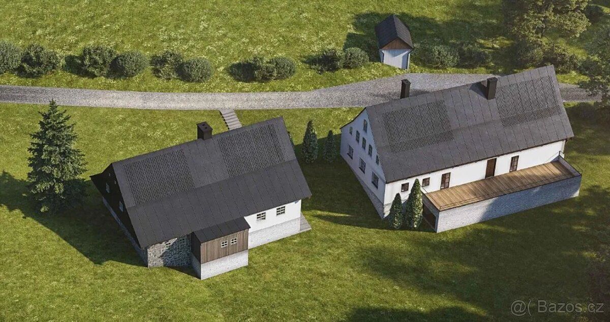 Nabízíme k prodeji dvě samostatné rekreační chalupy situovan