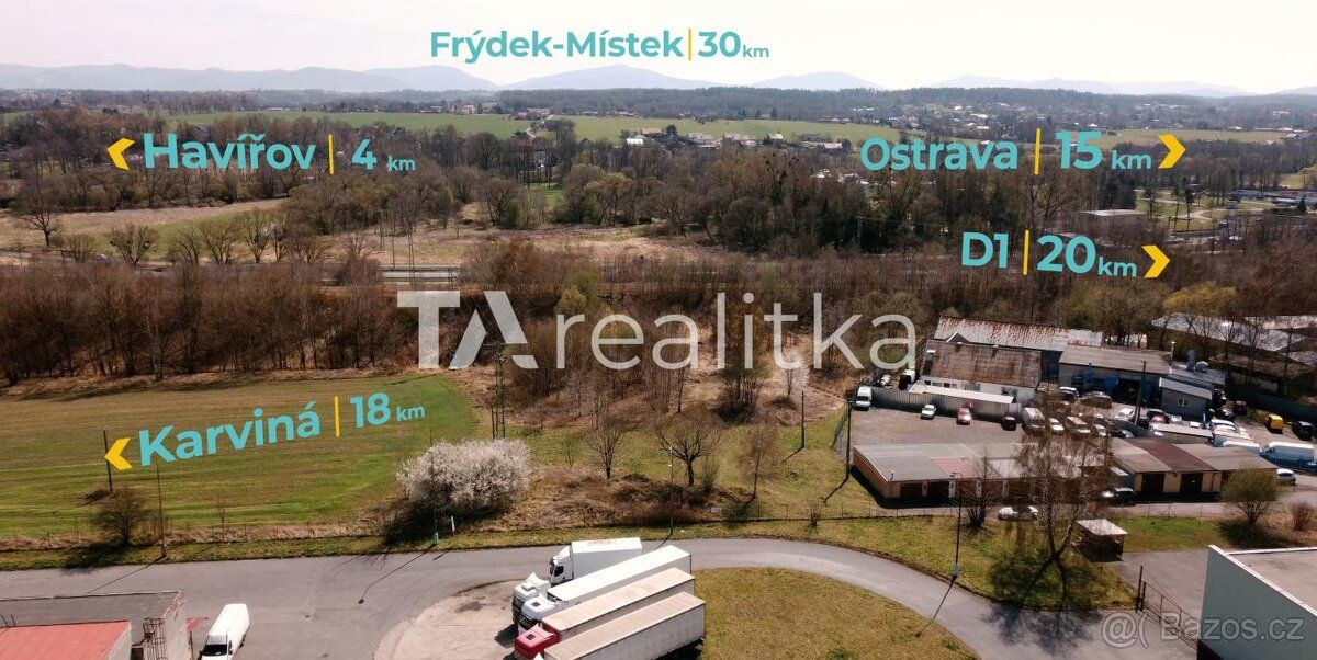 Prodej komerčního pozemku v obci Šenov nacházejícího se dle 