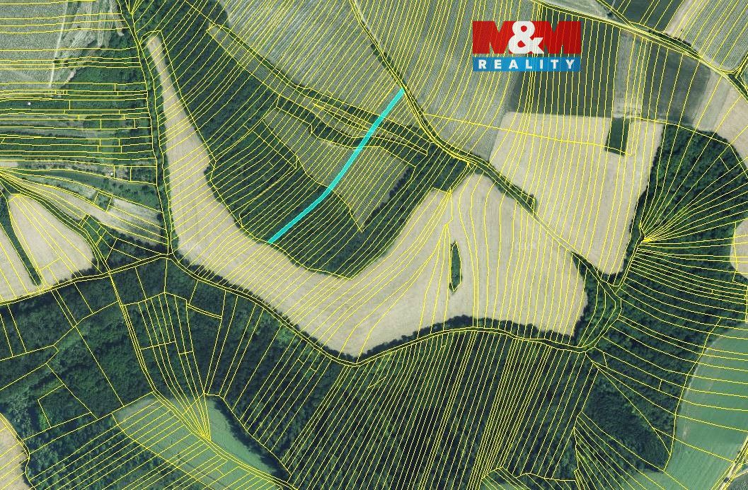 Prodej pozemku o výměře 553 m2 v katastru obce Křepice u Hus