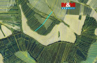Prodej pozemku o výměře 553 m2 v katastru obce Křepice u Hus