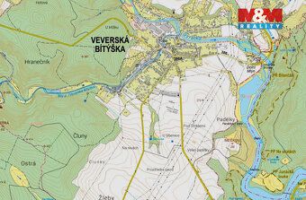Prodej pozemků o celkové výměře 1032 m2 v katastru obce Veve