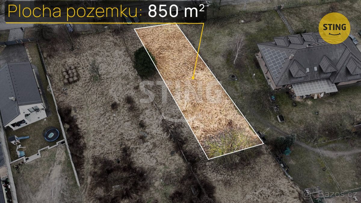 Prodej stavebního pozemku 850 m², Dubňany (okres Hodonín) Na