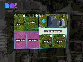 Prodej stavebního pozemku 438 m², ul. Za Panelárnou, Petrovi