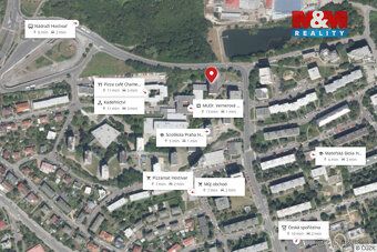 Nabízíme k pronájmu světlý byt 1+1 o užitné ploše 43 m² v 8.