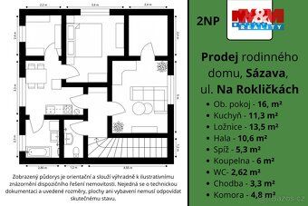 Nabízíme samostatně stojící dvougenerační rodinný dům v oblí