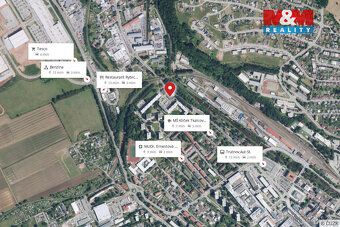 Pronájem slunného bytu 2+kk v ul. Horská v Trutnově. Byt se 