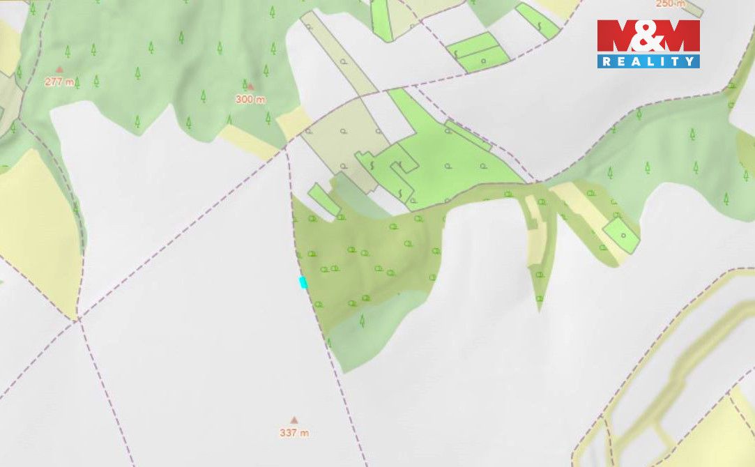 Nabízíme na prodej zahradu s částí příjezdové komunikace o r