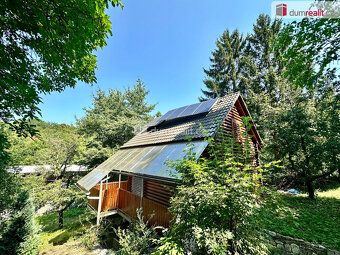 , prodej krásné chaty 2+KK, 50 m², s pozemkem 818m² s nově v
