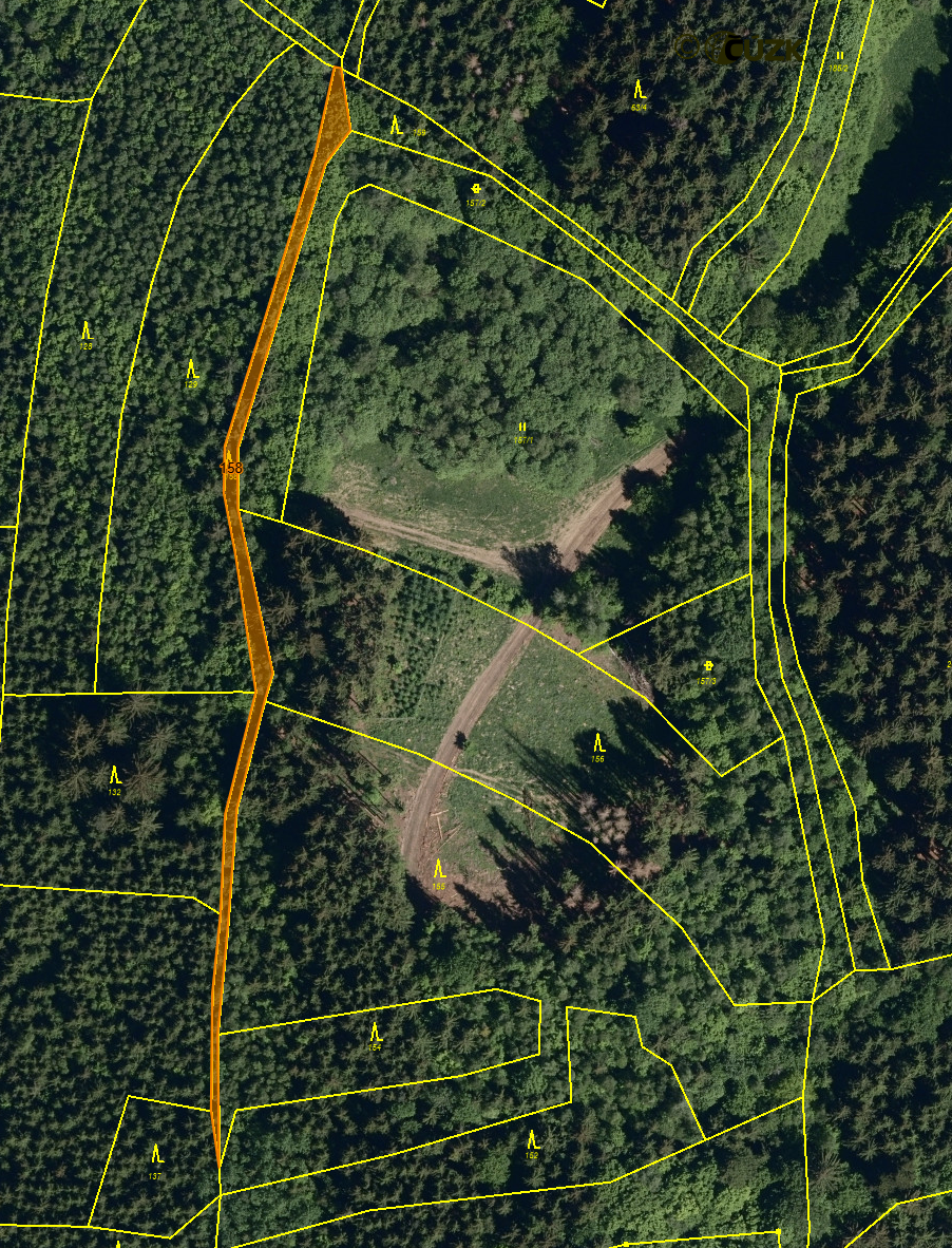 trvalý travní porost parcela 157/1 výměra 7915m2, ostatní pl