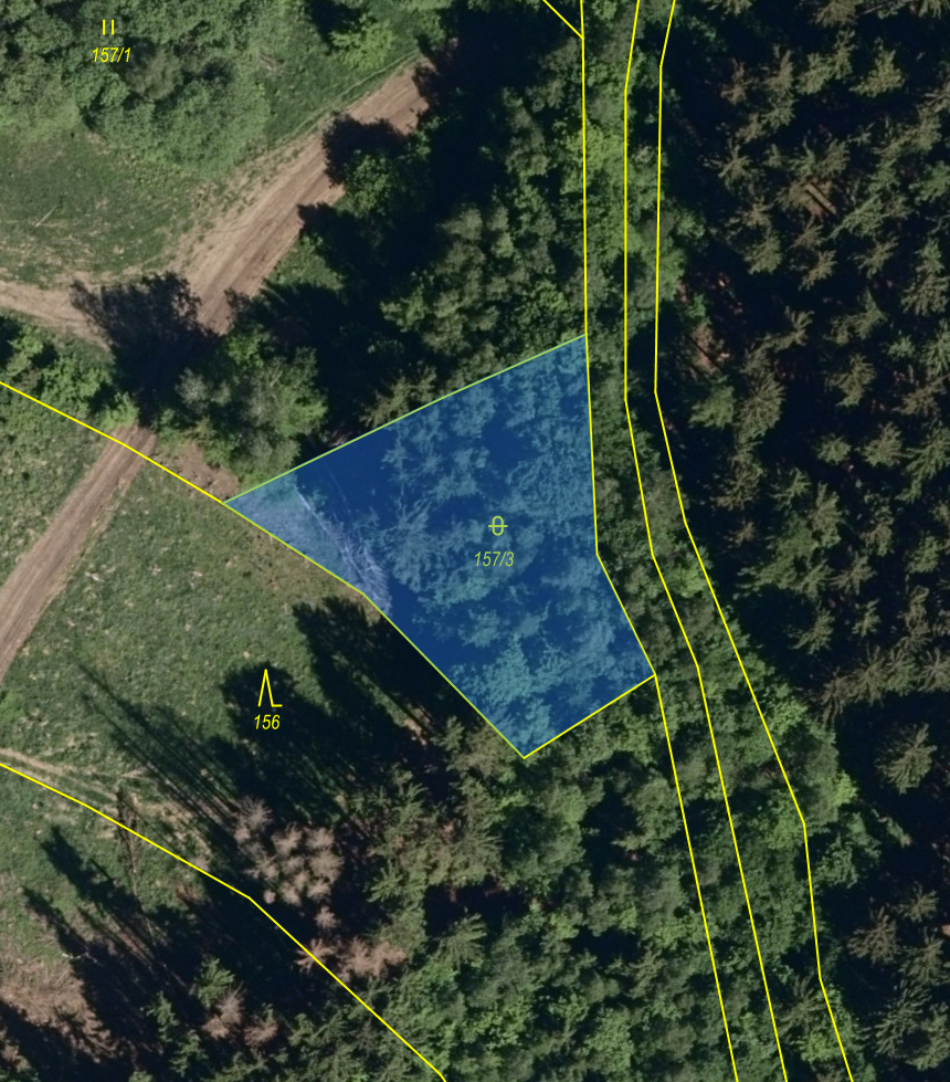 trvalý travní porost parcela 157/1 výměra 7915m2, ostatní pl