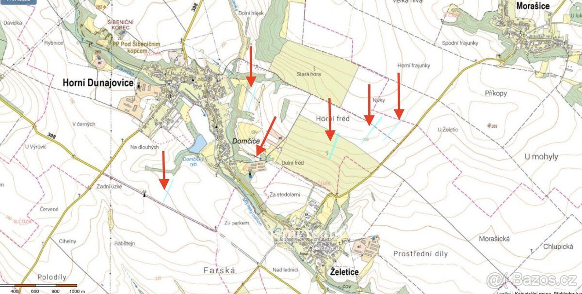 Ev.č. MZ26026 Nabízíme vám na prodej ornou půdu v katastru H
