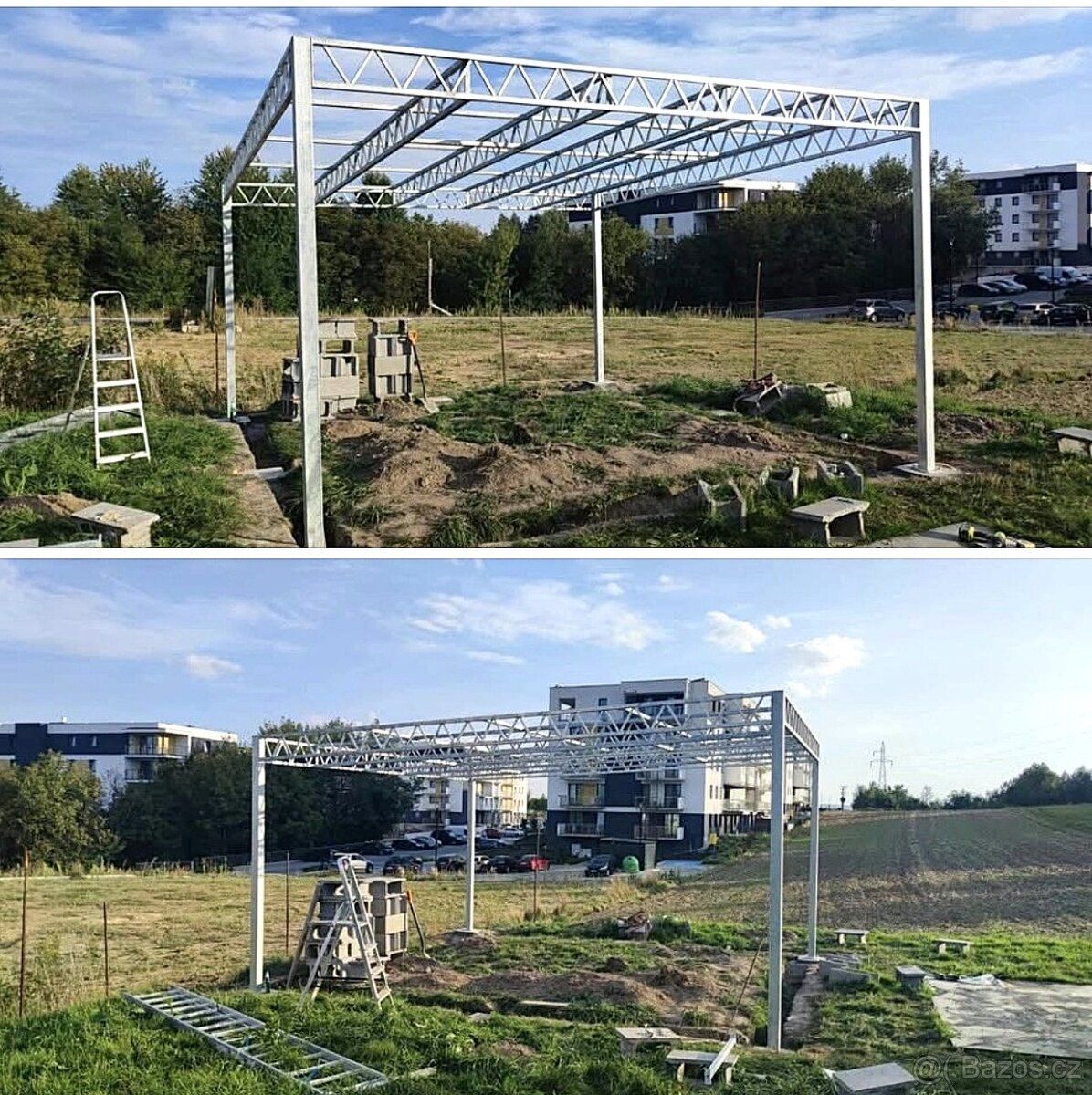 Popis produktu Přístřešek 6x6x3. Výrobek je nový. Na fotogra