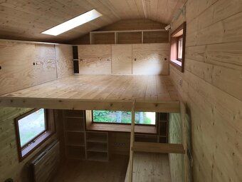 Prodám celoročně obyvatelný mobilní domek (Tiny house- typ J