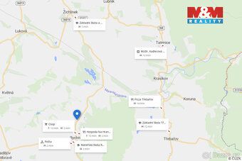 Nabízíme k prodeji atraktivní stavební pozemek v Rychnově na